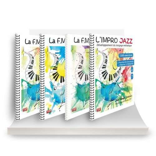 L'intégrale Jazz - La F.M Jazz - 1ère + 2ème + 3ème Année + L'impro Jazz