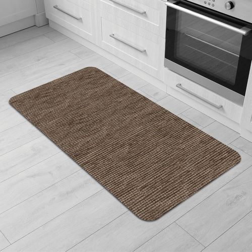 SHIBA-- Tapis de Cuisine Nancy - Antidérapant - Lavable en Machine - Tapis Moderne en Chenille - Chemin pour Couloir et Cuisine - [1