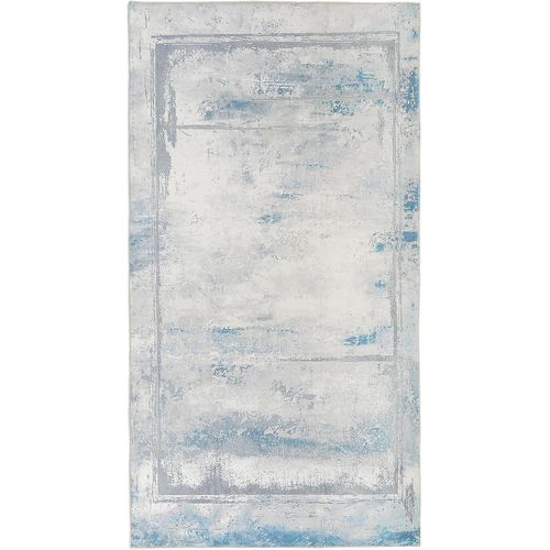 SHIBA-Tapis moderne à poils courts et antidérapant lavable en machine pour salon, chambre à coucher, cuisine, couloir, gris 121808[4