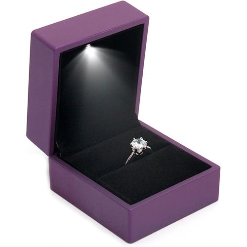 Shiba-1 Pièces Boite Bague Élégante,Boite A Bijoux,Boite Bijoux Voyage,Pour Rangement Bagues,Colliers,Bracelets,Cadeau De Bijoux,P[3