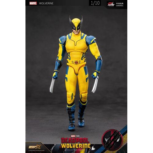 Figurine Marvel Wolverine 18cm Zd Toys Collection Anime Comics Cadeau