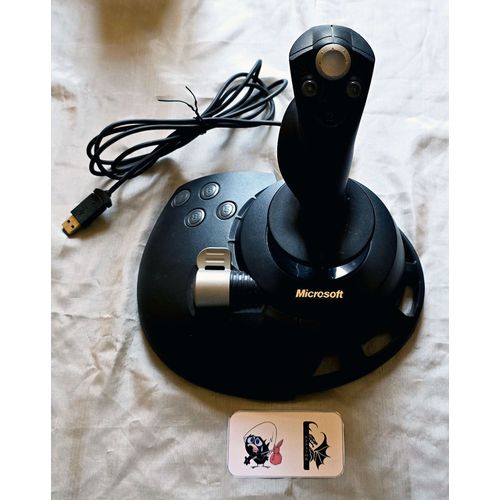 Microsoft Sidewinder Precision 2 - Joystick - 8 Boutons - Filaire - Noir