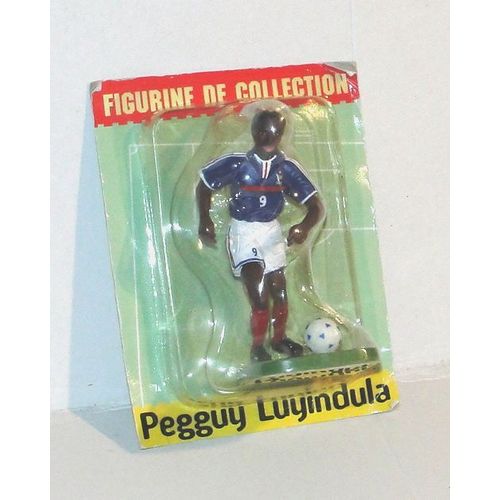 Figurines Football Starlux Equipe De France 1998 Pegguy Luyindula En Plomb Editions Atlas
