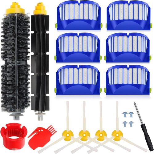 Accessoires pour iRobot Roomba 600 605 606 610 612 614 615 616 620 621 626 627 630 631 632 639 640 650 651 660 669 670 671 672 675 676 680 681 685 687 689 690 691 692 694 696 697 698