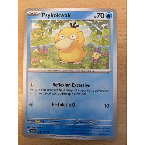 (916) Psykokwak 54/165 Pokemon 