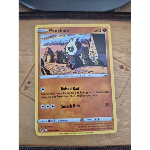 Carte Pokémon Pancham 149/264 -- Pandespiègle