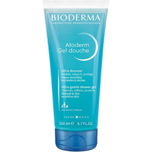 Shiba-Bioderma Atoderm Gel Douche Nettoyant Doux Sans Savon Peaux Sensibles Normales À Sèches 1 L[99] 