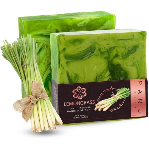 Shiba-Savon Lemongrass - Savon De Douche Végétalien Pour Tous Les Types De Peau - Savon Naturel Comme Gel Douche Solide Et Shampoo[3 