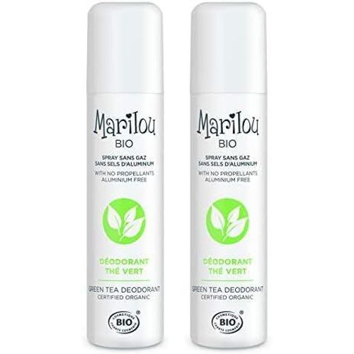 Shiba-- Déodorant Spray Thé Vert - Déodorant Bio Sans Alcool De La Gamme Classic - Déodorant Pour Homme/Femme Au Parfum Subtil Et [3 