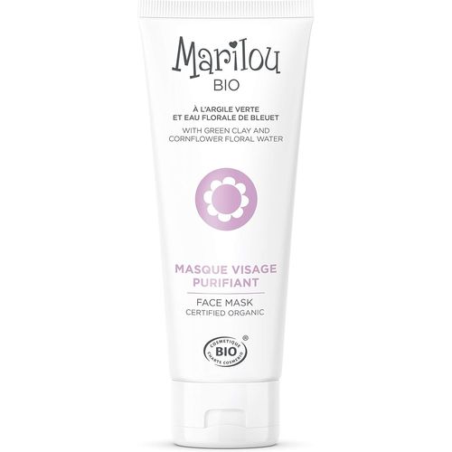 Shiba-- Masque Visage Purifiant Bio À L'argile Verte - Teint Terne, Excès De Sébum - Tous Types De Peaux - 99% D'ingrédients D'ori[3 