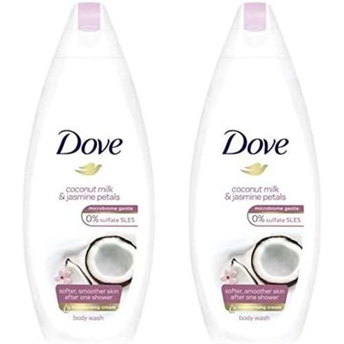 Shiba-Gel Douche Pour Le Corps Lait De Noix De Coco Et Pétales De Jasmin 225 Ml (Lot De 2)[657] 