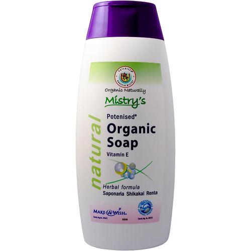 Shiba-Mistry's Potenised® Savon Liquide Bio À La Vitamine E 200 Ml ¿ Gel Douche Doux Et Hydratant, Pour Peaux Allergiques Et Sensi[1 