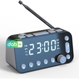 Lbgwp60-Radio Dab/Dab+/Fm Portable, Radio Numérique Dab Plus Avec 3,5 ...