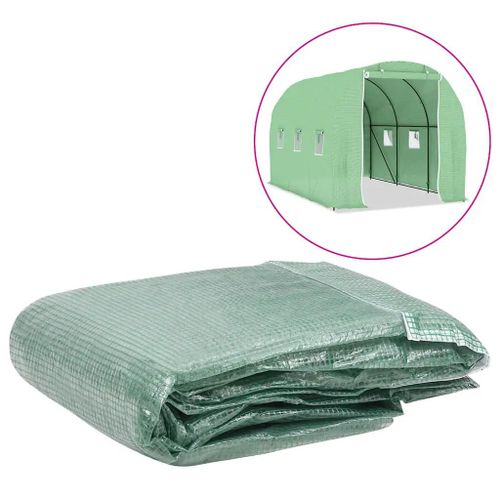 Prolenta Premium - Couverture De Remplacement De Serre (6,86m²) 200x343x200cm Vert
