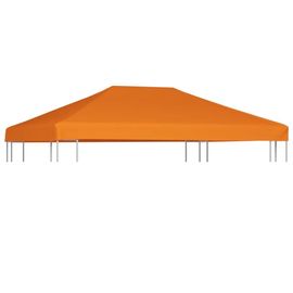 Prolenta Premium - Toile Supérieure De Belvédère 310 G / M² 4 X 3 M Orange
