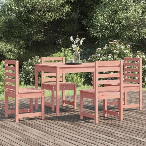 Prolenta Premium - Ensemble À Manger De Jardin 5 Pcs Bois Massif Douglas