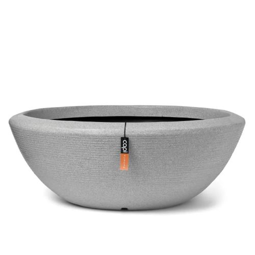 Prolenta Premium - Bol À Plantes Bas Arc Granite 61x25 Cm Ivoire