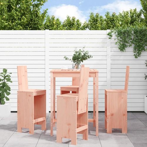 Prolenta Premium - Ensemble De Bar De Jardin 5 Pcs Bois Massif De Douglas