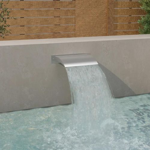 Prolenta Premium - Fontaine De Piscine Argenté 45x26x13 Cm Acier Inoxydable