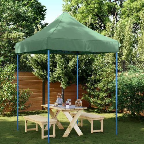 Prolenta Premium - Tente De Réception Pliable Escamotable Vert 200x200x306 Cm