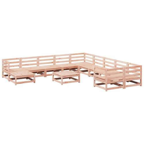 Prolenta Premium - Salon De Jardin 12 Pcs Bois Massif Sapin De Douglas