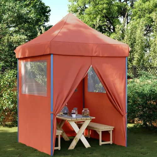 Prolenta Premium - Tente De Réception Pliable Escamotable Avec 4 Parois Latérales
