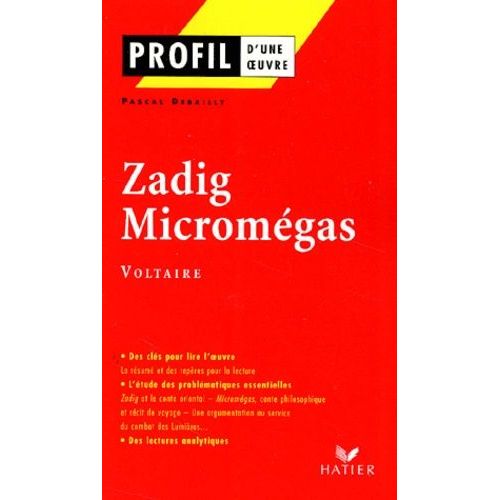Zadig Et Micromegas, Voltaire