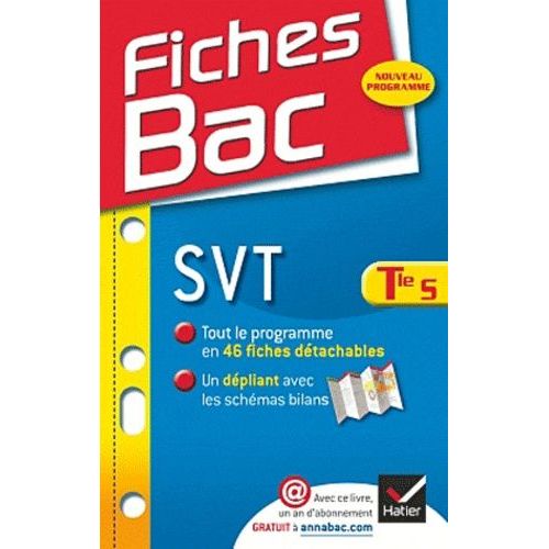 Sciences De La Vie Et De La Terre Tle S
