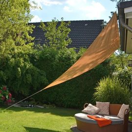 Prolenta Premium - Voile D'ombrage Triangulaire 3,6x3,6x3,6 M Beige