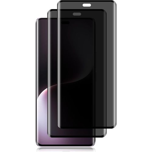 X2 Verres Trempé Pour Honor Magic 7 Lite 5g - Film Noir Anti Espion Vitre Protection Ecran