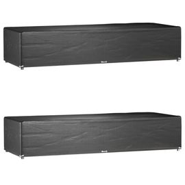 Prolenta Premium - Housses Pour Chaise Longue 2 Pcs 12 ?Illets 205x75x40 Cm Pe