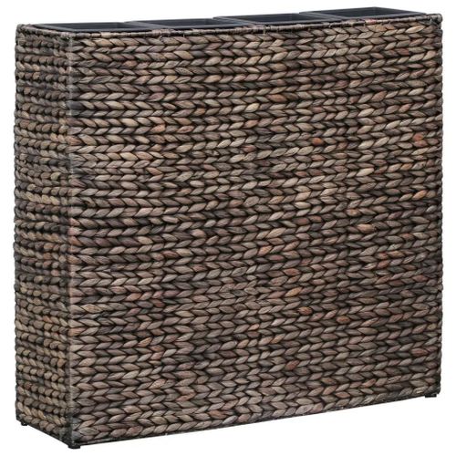 Prolenta Premium - Lit Surélevé Avec 4 Pots Jacinthe D'eau Marron