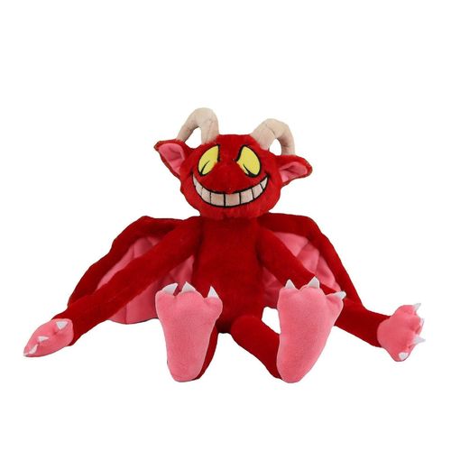43CMCUPHEAD SECRETO ANGET DEVIL PLUSH TOY Game Figure Cuphead: Le dlicieux dernier parcours en peluche Doll Soft Farged Toys for Kids