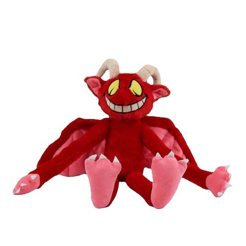 43CMCUPHEAD SECRETO ANGET DEVIL PLUSH TOY Game Figure Cuphead: Le dlicieux dernier parcours en peluche Doll Soft Farged Toys for Kids
