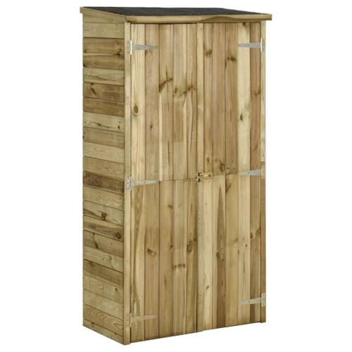Prolenta Premium - Abri À Outils Pour Jardin Pin 85x48x177 Cm