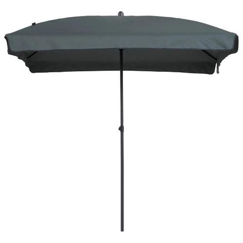 Prolenta Premium - Parasol De Jardin Patmos Luxe Rectangulaire 210x140 Cm Gris