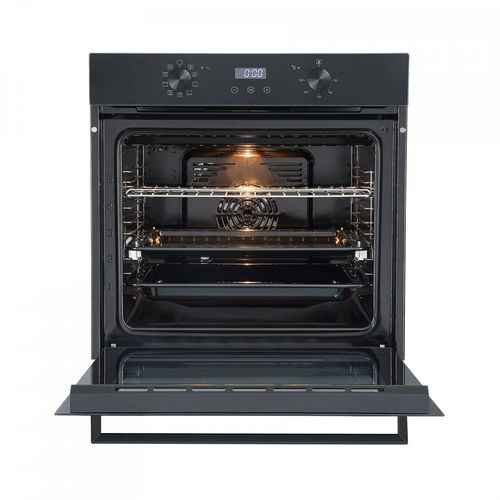 Four encastrable émail lisse LABO73MB2 73 litres Multifonctions 2 plats couleur Noir (LINARIE)