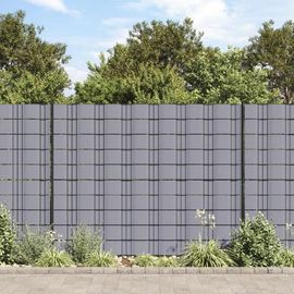 Prolenta Premium - Écrans D'intimité De Jardin 4 Pcs Pvc 35x0,19 M Gris Clair Mat
