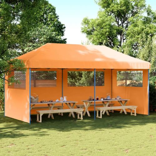 Prolenta Premium - Tente De Réception Pliable Escamotable Avec 3 Parois Latérales