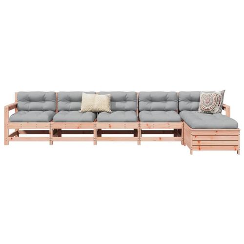 Prolenta Premium - Salon De Jardin 6 Pcs Bois Massif Sapin De Douglas