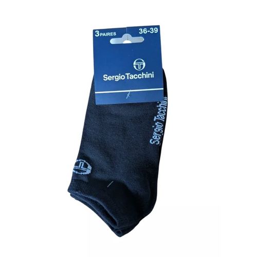 Sergio Tacchini - Pack De 3 Chaussettes - Noir