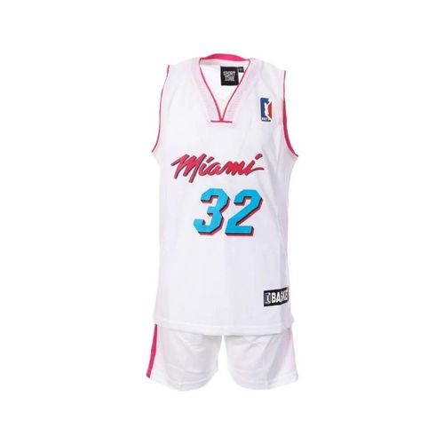 Miami - Ensemble Basket Junior - Blanc
