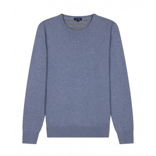 Eden Park - Pull Col Rond - Bleu