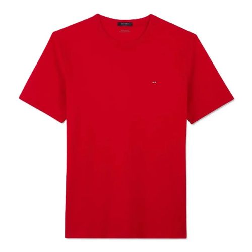 Eden Park - Tee-Shirt Col Rond - Rouge