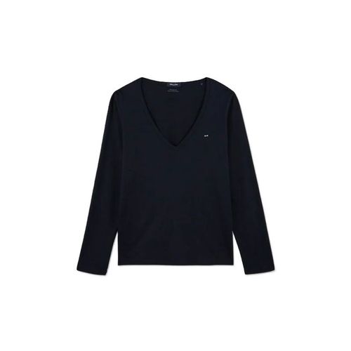 Eden Park - Tee-Shirt Manches Longues - Marine