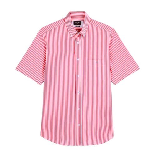 Eden Park - Chemise Manches Courtes - Rouge