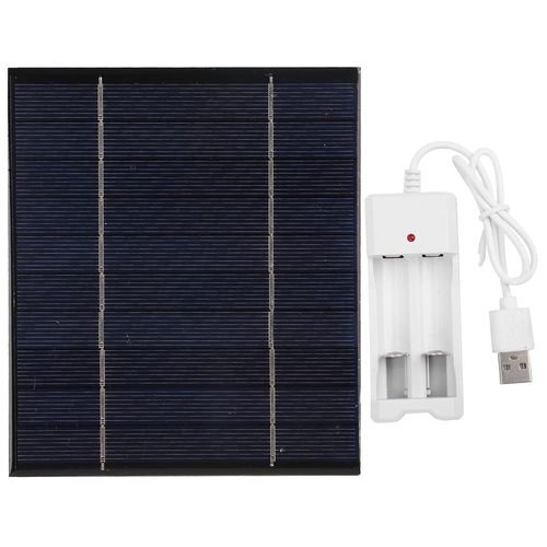 Panneau Solaire Portable Avec Port Usb,Petit Chargeur De Batterie De Téléphone Léger Pour Sports De Plein Air,Escalade Et Camping[Usbc809]
