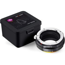 Bague D'Adaptation Maf-E Adaptateur Compatible Avec Util r Objectifs Minolta Af/ Alpha Monture Sur Appareils Photo Boîtier E Monture (Nex) M22105[Gopro3077]