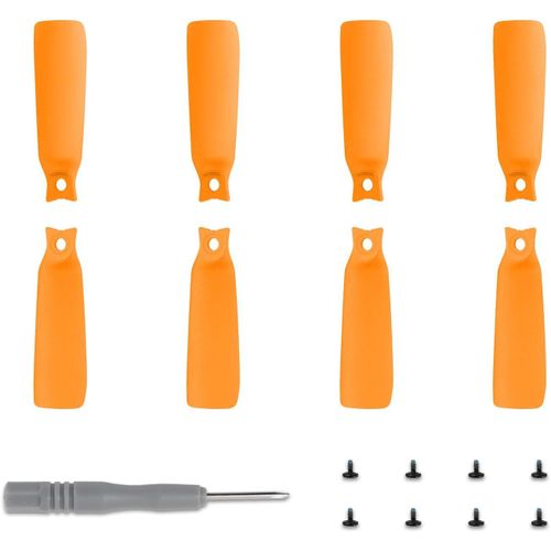 Lot De 8 Lames D'hélices Légères Compatibles Avec Dji Flip - Accessoires D'hélice À Dégagement Rapide - Accessoires D'hélice Pour Caméra Vlog (Orange)[Gopro1274]-Spider Instinct