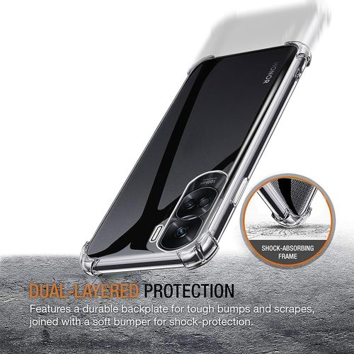 Coque Silicone Transparente Angles Renforces Pour Honor 90 Lite Little Boutik©